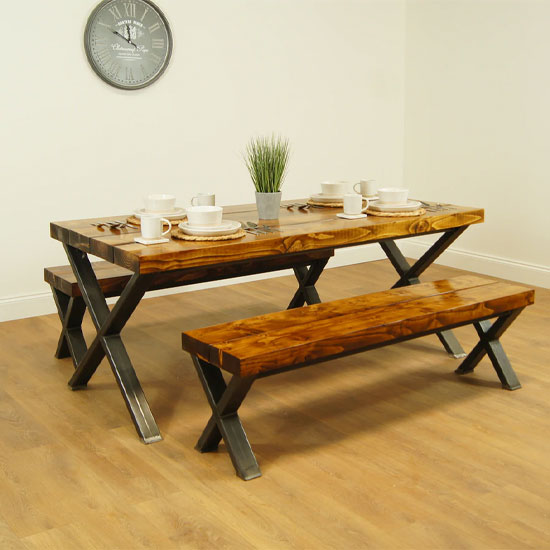Dining Table X Frame Araims Furniture